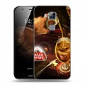 Дизайнерский пластиковый чехол для Huawei G8 Stella Artois