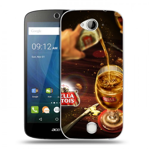 Дизайнерский силиконовый чехол для Acer Liquid Z530 Stella Artois