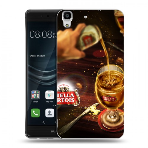 Дизайнерский пластиковый чехол для Huawei Y6II Stella Artois