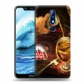 Дизайнерский пластиковый чехол для Nokia 5.1 Plus Stella Artois