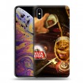 Дизайнерский силиконовый чехол для Iphone Xs Max Stella Artois