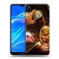 Дизайнерский пластиковый чехол для Huawei Y6 (2019) Stella Artois