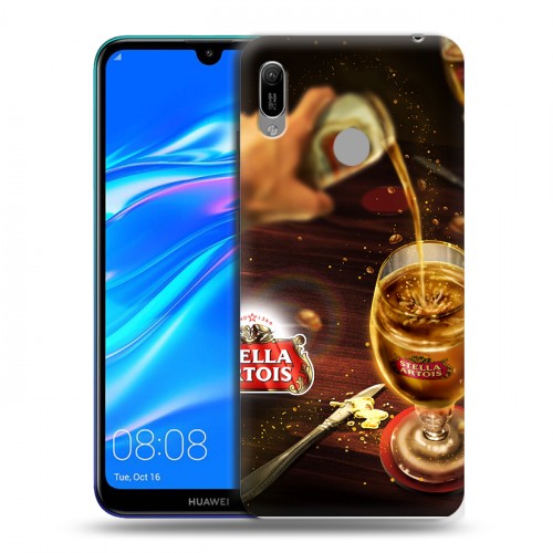 Дизайнерский пластиковый чехол для Huawei Y6 (2019) Stella Artois