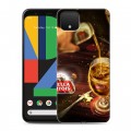 Дизайнерский пластиковый чехол для Google Pixel 4 Stella Artois