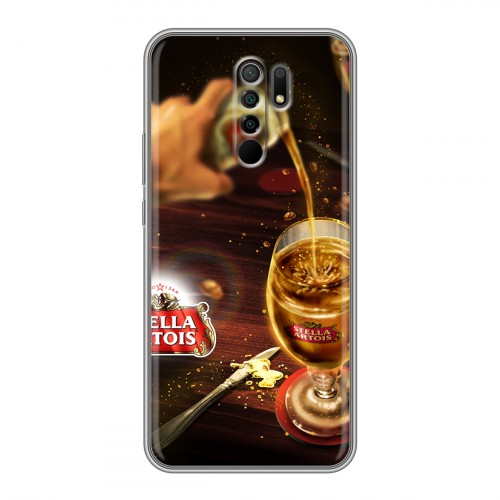 Дизайнерский силиконовый чехол для Xiaomi RedMi 9 Stella Artois