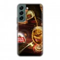 Дизайнерский силиконовый чехол для Samsung Galaxy S22 Stella Artois