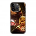 Дизайнерский силиконовый чехол для Iphone 14 Pro Stella Artois