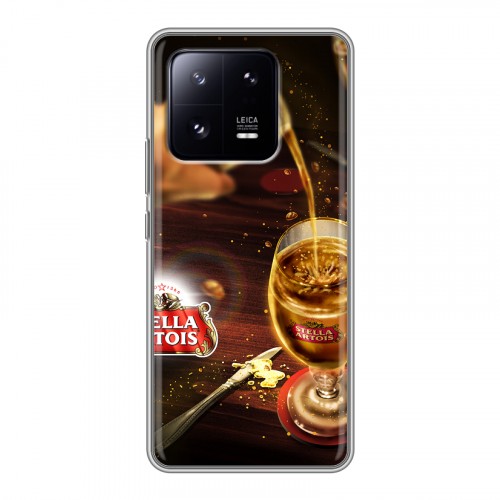 Дизайнерский силиконовый чехол для Xiaomi 13 Pro Stella Artois