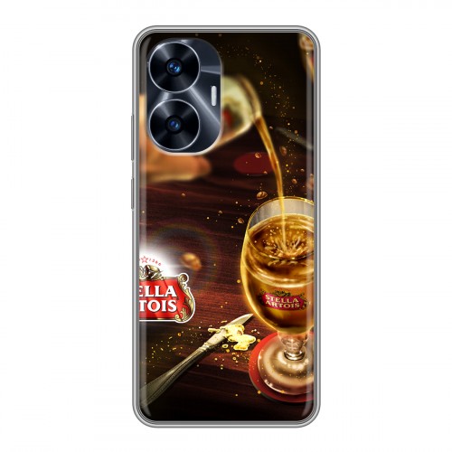 Дизайнерский пластиковый чехол для Realme C55 Stella Artois