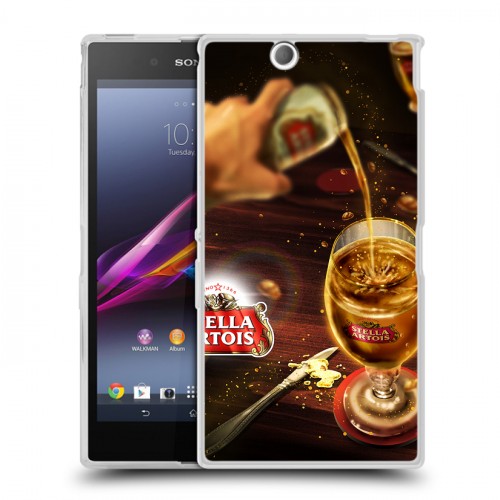 Дизайнерский пластиковый чехол для Sony Xperia Z Ultra  Stella Artois