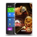 Дизайнерский силиконовый чехол для Nokia XL Stella Artois