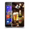 Дизайнерский пластиковый чехол для Microsoft Lumia 540 Stella Artois