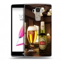 Дизайнерский пластиковый чехол для LG G4 Stylus Stella Artois