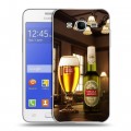 Дизайнерский силиконовый чехол для Samsung Galaxy J7 Stella Artois