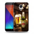 Дизайнерский пластиковый чехол для Meizu MX5 Stella Artois