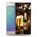 Дизайнерский пластиковый чехол для Samsung Z3 Stella Artois