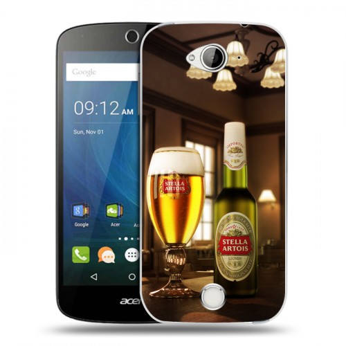 Дизайнерский силиконовый чехол для Acer Liquid Z530 Stella Artois