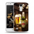 Дизайнерский пластиковый чехол для LG K8 Stella Artois