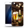 Дизайнерский пластиковый чехол для Meizu U20 Stella Artois