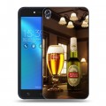 Дизайнерский силиконовый чехол для Asus ZenFone Live Stella Artois