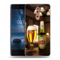 Дизайнерский пластиковый чехол для Nokia 8 Stella Artois