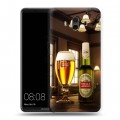 Дизайнерский пластиковый чехол для Huawei Mate 10 Stella Artois