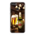 Дизайнерский силиконовый чехол для Huawei P Smart Stella Artois