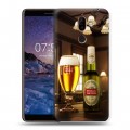 Дизайнерский пластиковый чехол для Nokia 7 Plus Stella Artois