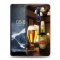 Дизайнерский пластиковый чехол для Nokia 5.1 Stella Artois