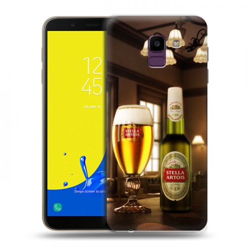 Дизайнерский пластиковый чехол для Samsung Galaxy J6 Stella Artois