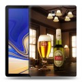 Дизайнерский силиконовый чехол для Samsung Galaxy Tab S4 Stella Artois