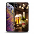 Дизайнерский силиконовый чехол для Iphone Xs Max Stella Artois