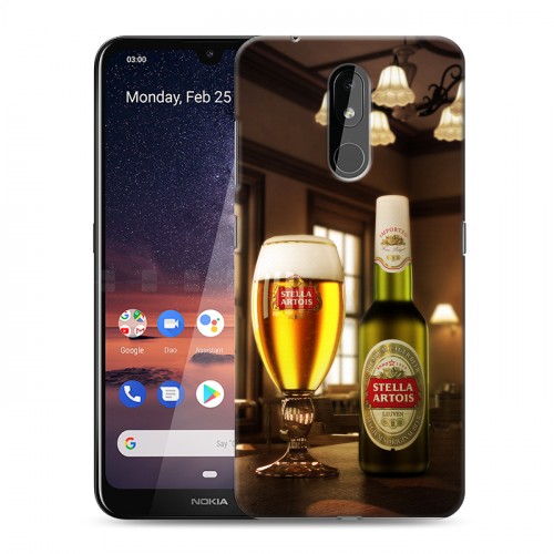 Дизайнерский силиконовый чехол для Nokia 3.2 Stella Artois