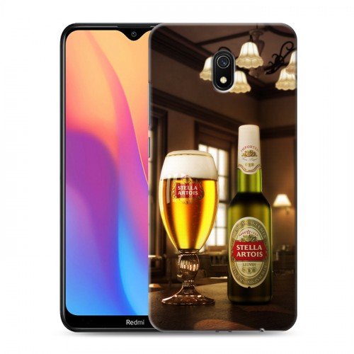 Дизайнерский силиконовый с усиленными углами чехол для Xiaomi RedMi 8A Stella Artois