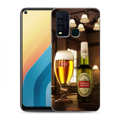 Дизайнерский пластиковый чехол для Vivo Y30 Stella Artois