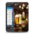 Дизайнерский пластиковый чехол для BlackBerry Z10 Stella Artois