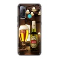 Дизайнерский силиконовый с усиленными углами чехол для Tecno Pouvoir 4 Stella Artois