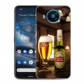 Дизайнерский силиконовый чехол для Nokia 8.3 Stella Artois