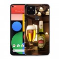 Дизайнерский пластиковый чехол для Google Pixel 5 Stella Artois