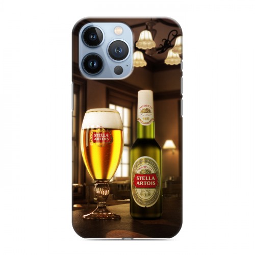 Дизайнерский силиконовый чехол для Iphone 13 Pro Stella Artois