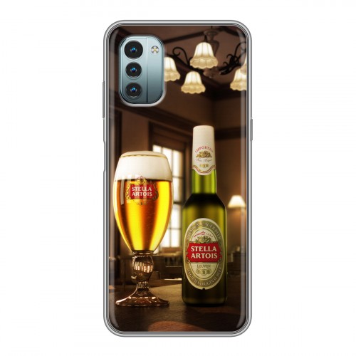 Дизайнерский силиконовый чехол для Nokia G11 Stella Artois