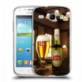 Дизайнерский пластиковый чехол для Samsung Galaxy Core Stella Artois