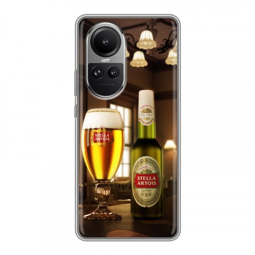 Дизайнерский силиконовый чехол для OPPO Reno10 Stella Artois