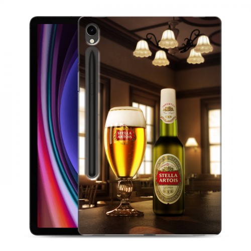 Дизайнерский силиконовый чехол для Samsung Galaxy Tab S9 Stella Artois