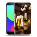 Дизайнерский пластиковый чехол для Meizu MX4 Stella Artois