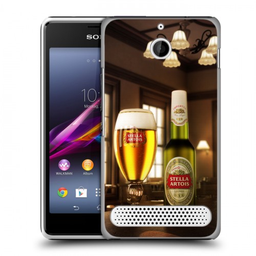 Дизайнерский силиконовый чехол для Sony Xperia E1 Stella Artois