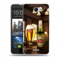 Дизайнерский пластиковый чехол для HTC Desire 516 Stella Artois