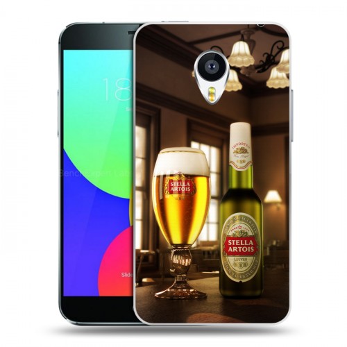 Дизайнерский пластиковый чехол для Meizu MX4 Pro Stella Artois