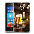 Дизайнерский пластиковый чехол для Microsoft Lumia 435 Stella Artois