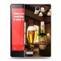 Дизайнерский силиконовый чехол для Xiaomi RedMi Note Stella Artois